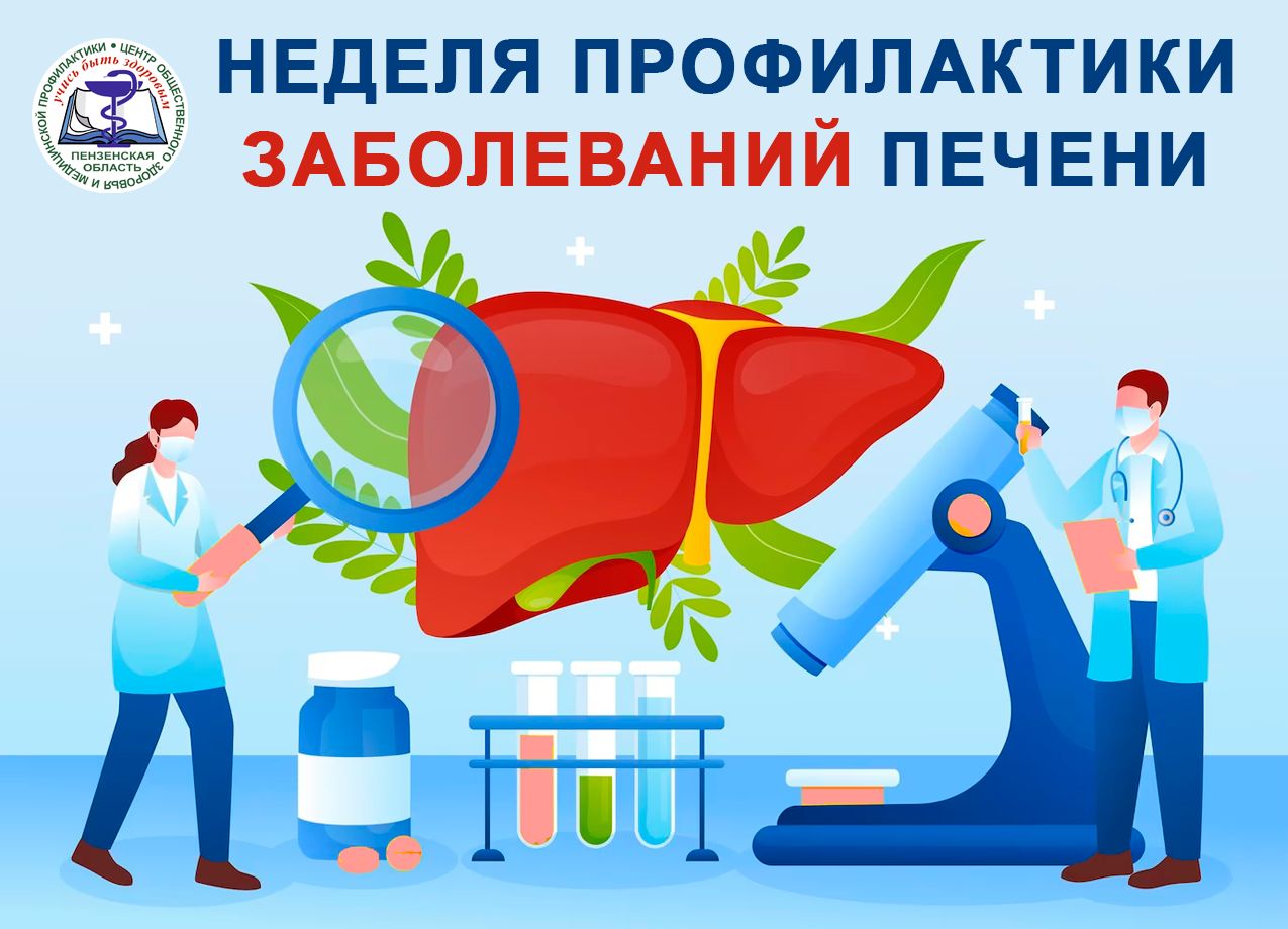 Неделя профилактики заболеваний печени. Профилактика заболеваний печени