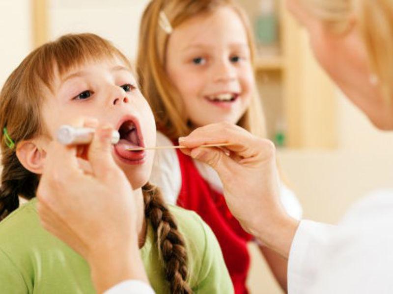 Ангина у детей